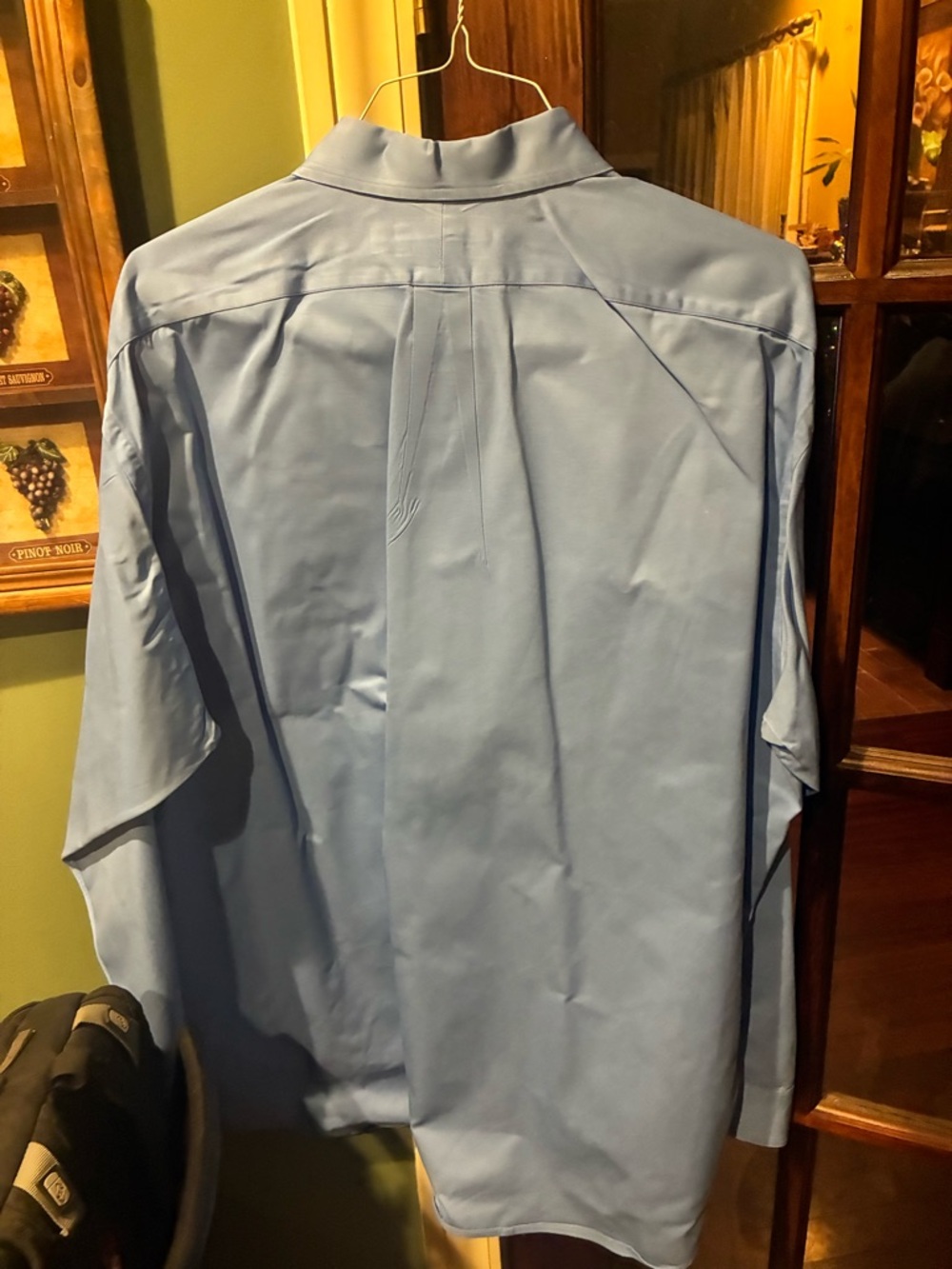 Men's Light Blue Dress Shirt - Classic Long Sleeve